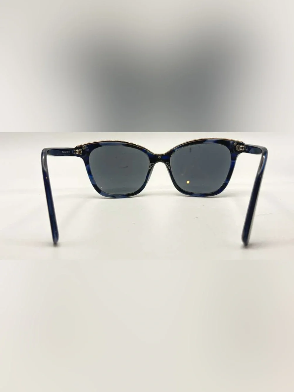 Nicole Miller NMS 15 Blue Oval Sunglasses Frames Only